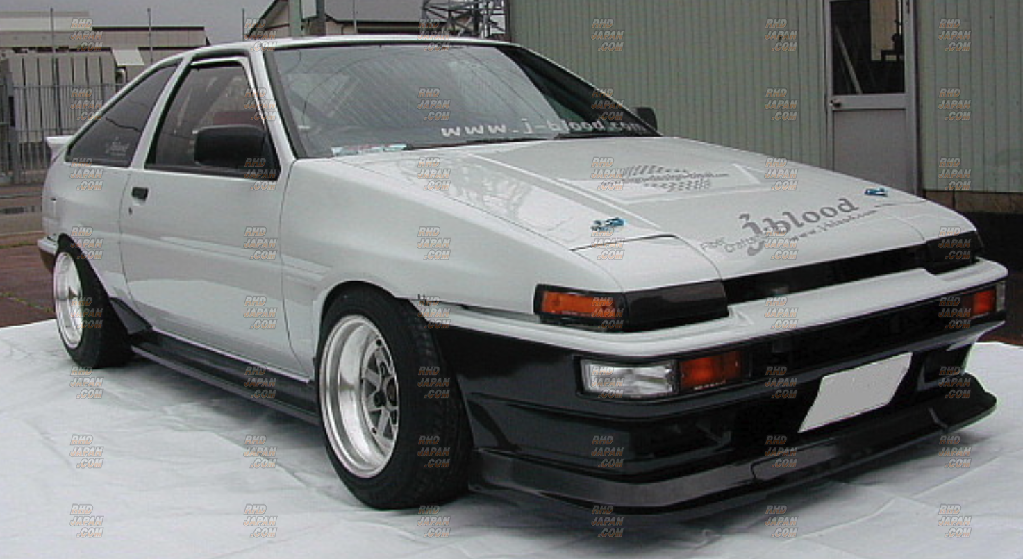 J-Blood Side Step Set FRP - AE86 - RHDJapan